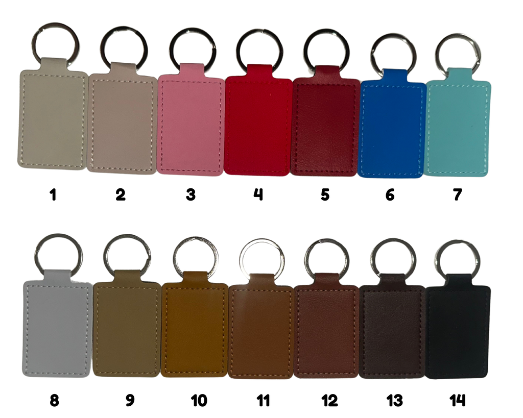 Leather Keychain