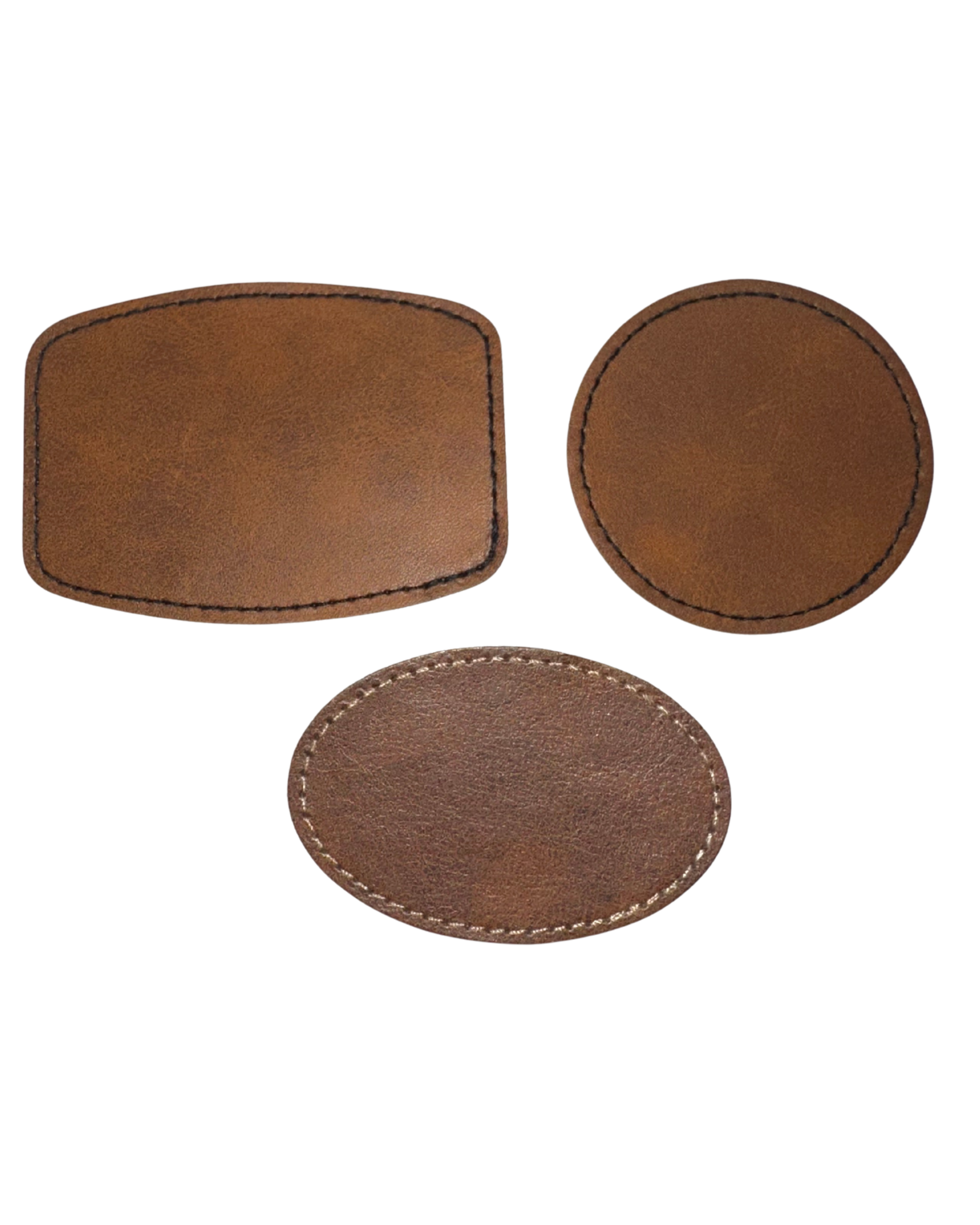 Engraved Leather Patch