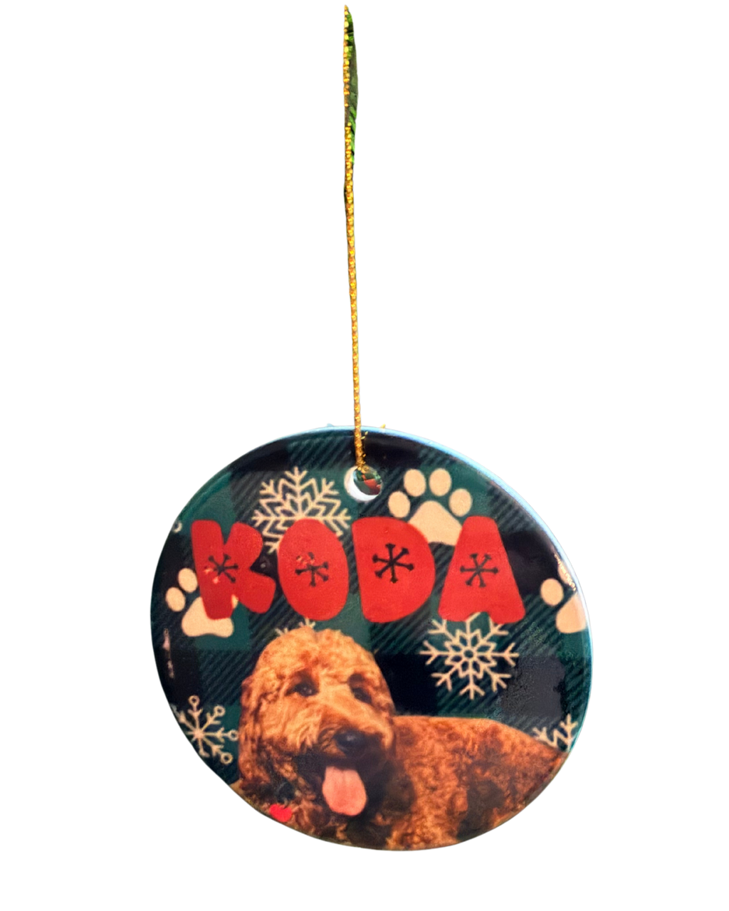 Sublimated Ceramic Ornaments