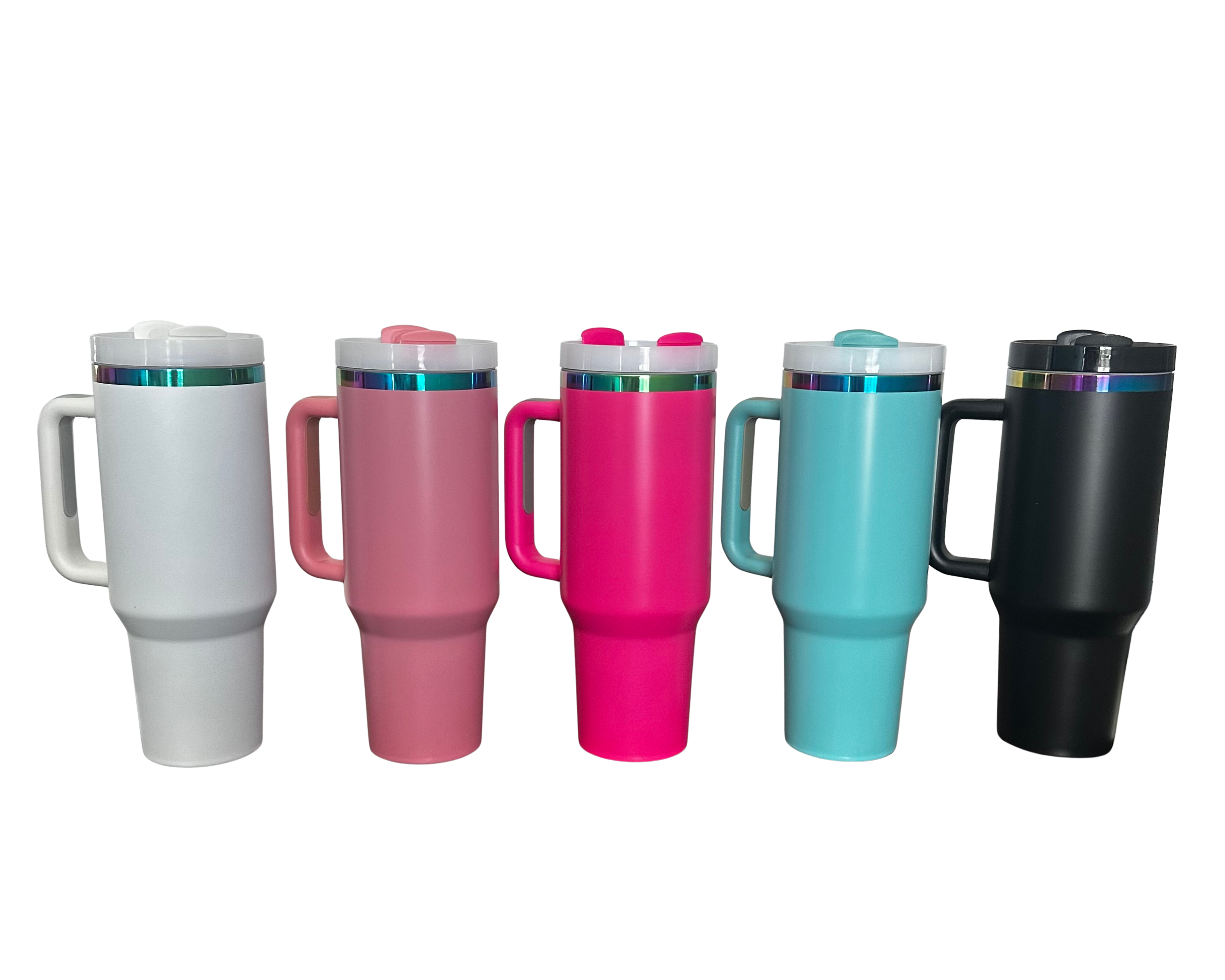 40oz Engraved Tumblers Multicolor