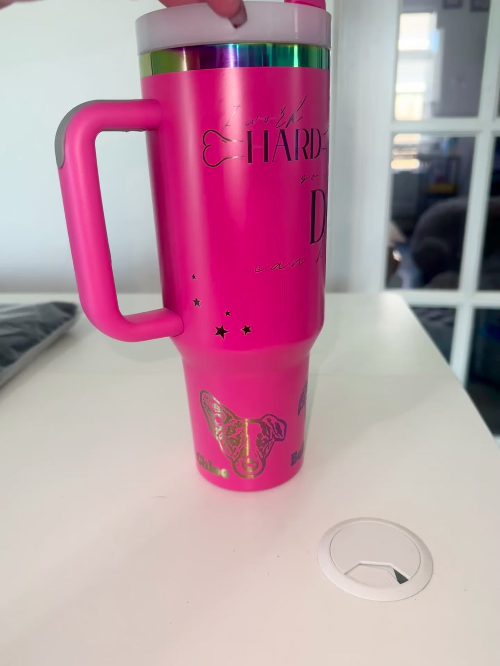 40oz Engraved Tumblers Multicolor